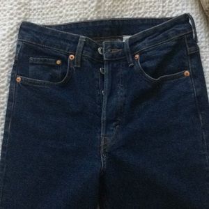 H&M “vintage slim” high waist jeans